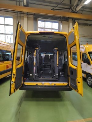 Новую линейку социальных автомобилей представили на ОАО "МАЗ"